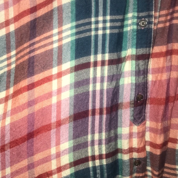 Lucky brand plaid top - Picture 4 of 4